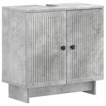 Waschbeckenschrank EDE Betongrau 59,5 x 31,5 x 59 cm