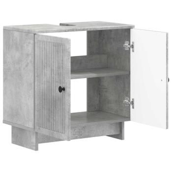 Waschbeckenschrank EDE Betongrau 59,5 x 31,5 x 59 cm