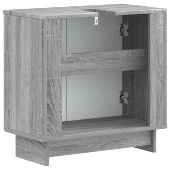 Waschbeckenschrank EDE Sonoma-Grau 59,5 x 31,5 x 59 cm