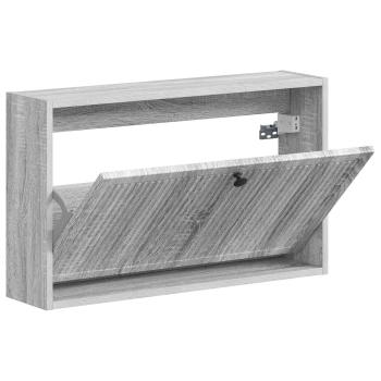Wandmontierter Schuhschrank EDE 71 x 17 x 43 cm Holzwerkstoff