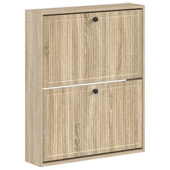 Wandmontierter Schuhschrank EDE 71 x 17 x 86 cm Holzwerkstoff