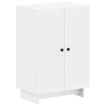 Schuhschrank EDE 59,5 x 39,5 x 90 cm Holzwerkstoff Weiß
