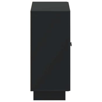 Schuhschrank EDE 59,5 x 39,5 x 90 cm Holzwerkstoff Schwarz