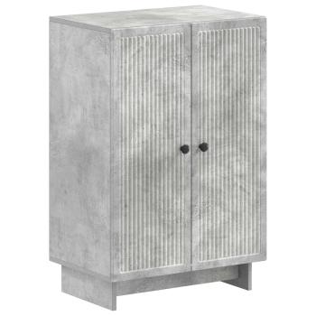 Schuhschrank EDE 59,5 x 39,5 x 90 cm Holzwerkstoff Betongrau