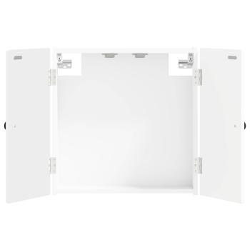 Dartboard Schrank EDE Wei? 52,5 x 10,5 x 53,5 cm Holzwerkstoff
