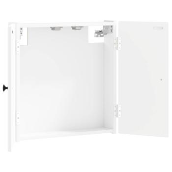 Dartboard Schrank EDE Wei? 52,5 x 10,5 x 53,5 cm Holzwerkstoff