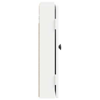 Dartboard Schrank EDE Wei? 52,5 x 10,5 x 53,5 cm Holzwerkstoff