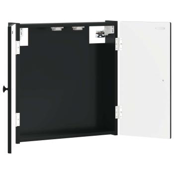Dartboard Schrank EDE Schwarz 52,5 x 10,5 x 53,5 cm