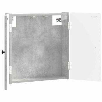 Dartboard Schrank EDE Betongrau 52,5 x 10,5 x 53,5 cm