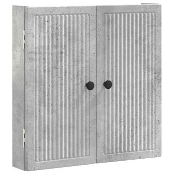 Dartboard Schrank EDE Betongrau 52,5 x 10,5 x 53,5 cm