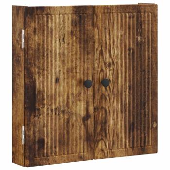 Dartboard Schrank EDE Raucheiche 52,5 x 10,5 x 53,5 cm