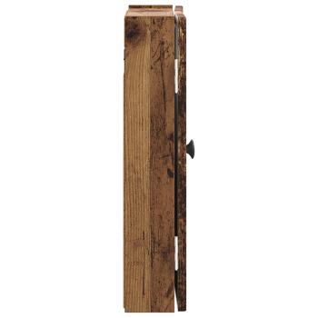 Dartboard Schrank EDE Altholz 52,5 x 10,5 x 53,5 cm