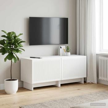 ARDEBO.de - TV-Schrank Weiß Holzwerkstoff