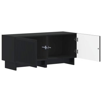 TV-Schrank Schwarz Holzwerkstoff