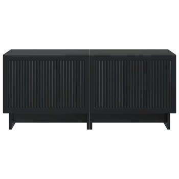 TV-Schrank Schwarz Holzwerkstoff