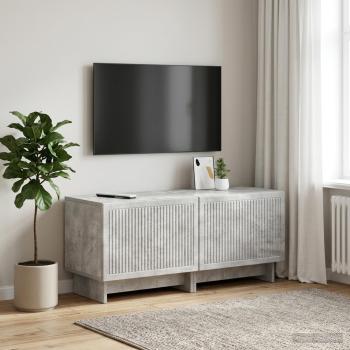 ARDEBO.de - TV-Schrank Betongrau Holzwerkstoff