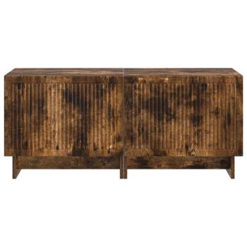 TV-Schrank Raucheiche Holzwerkstoff