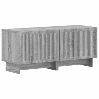 ARDEBO.de - TV-Schrank Sonoma-Grau Holzwerkstoff