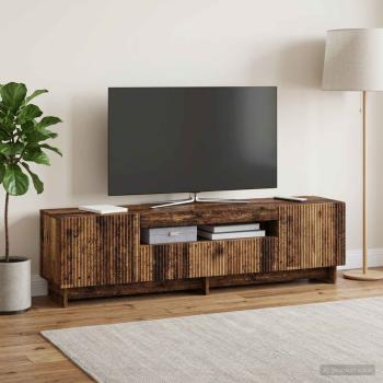 LED-TV-Schrank EDE 153 x 35 x 43 cm Altholz Holzwerkstoff