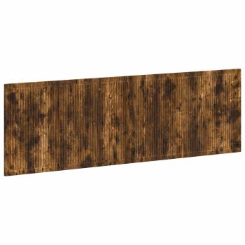 Wandmontiertes Kopfteil EDE Raucheiche Holzwerkstoff