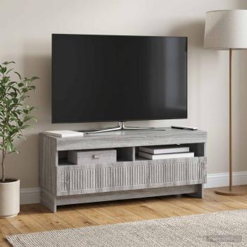 LED-TV-Schrank EDE 100 x 35 x 43 cm Sonoma-Grau Holzwerkstoff