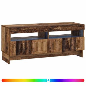 LED-TV-Schrank EDE 100 x 35 x 43 cm Altholz Holzwerkstoff