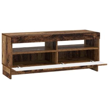 LED-TV-Schrank EDE 100 x 35 x 43 cm Altholz Holzwerkstoff