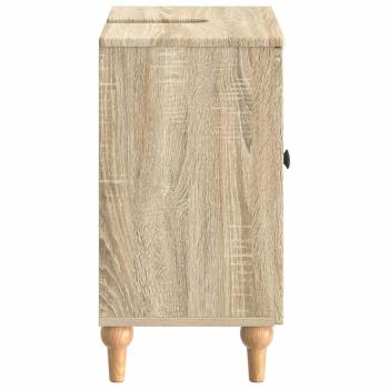 Waschbeckenschrank ALKMAAR Sonoma-Eiche 59,5 x 31,5 x 59 cm
