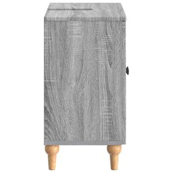 Waschbeckenschrank ALKMAAR Sonoma-Grau 59,5 x 31,5 x 59 cm