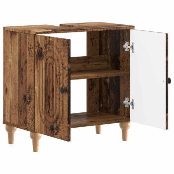 Waschbeckenschrank ALKMAAR Altholz 59,5 x 31,5 x 59 cm