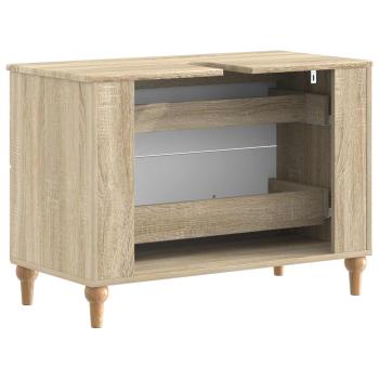 Waschbeckenschrank ALKMAAR Sonoma-Eiche 82 x 41 x 59 cm