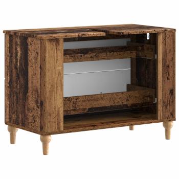 Waschbeckenschrank ALKMAAR Altholz 82 x 41 x 59 cm