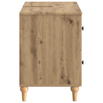 Waschbeckenschrank ALKMAAR Artisan-Eiche 82 x 41 x 59 cm