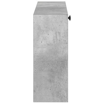 Wandmontierter Schuhschrank ALKMAAR 71 x 17 x 43 cm Betongrau