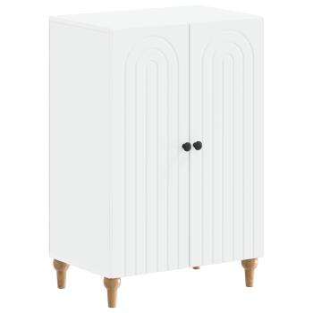 Schuhschrank ALKMAAR 59,5 x 39,5 x 90 cm Holzwerkstoff Weiß