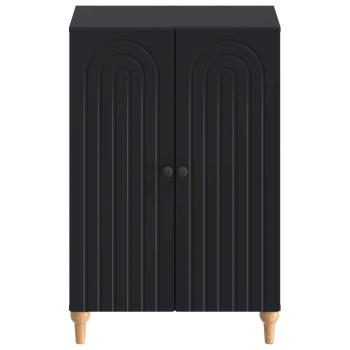 Schuhschrank ALKMAAR 59,5 x 39,5 x 90 cm Holzwerkstoff Schwarz