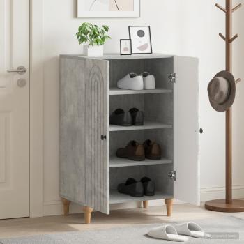 ARDEBO.de - Schuhschrank ALKMAAR 59,5 x 39,5 x 90 cm Holzwerkstoff
