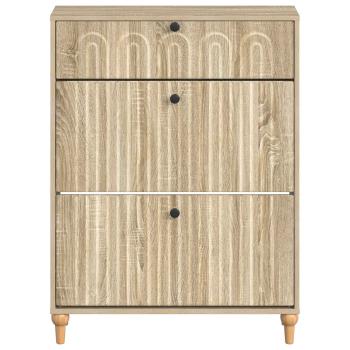 Schuhschrank ALKMAAR 78 x 24 x 103 cm Holzwerkstoff