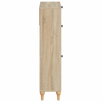 Schuhschrank ALKMAAR 78 x 24 x 103 cm Holzwerkstoff