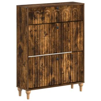 Schuhschrank ALKMAAR 78 x 24 x 103 cm Holzwerkstoff