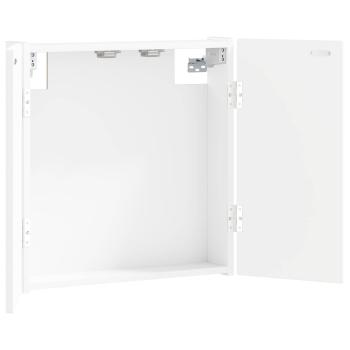Dartboard Schrank ALKMAAR Wei? 52,5 x 10,5 x 53,5 cm