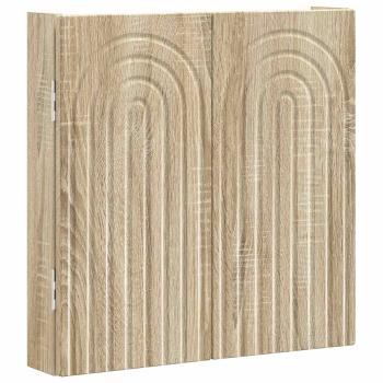 Dartboard Schrank ALKMAAR Sonoma-Eiche 52,5 x 10,5 x 53,5 cm