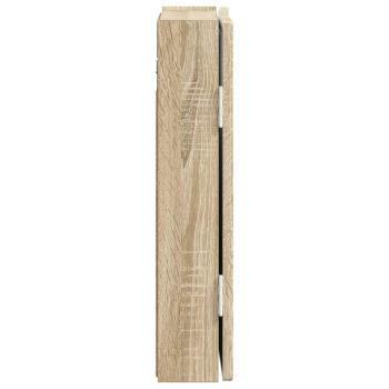 Dartboard Schrank ALKMAAR Sonoma-Eiche 52,5 x 10,5 x 53,5 cm