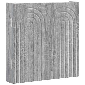 Dartboard Schrank ALKMAAR Sonoma-Grau 52,5 x 10,5 x 53,5 cm