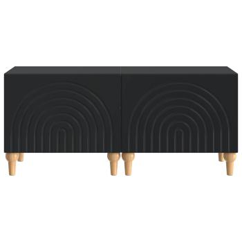 TV-Schrank Schwarz Holzwerkstoff