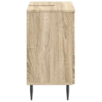 Waschbeckenschrank ZWOLLE Sonoma-Eiche 59,5 x 31,5 x 59 cm