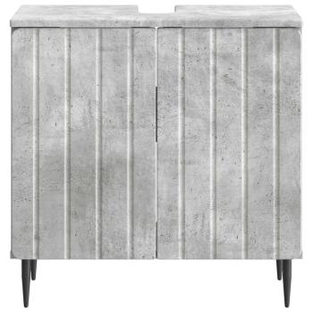 Waschbeckenschrank ZWOLLE Betongrau 59,5 x 31,5 x 59 cm