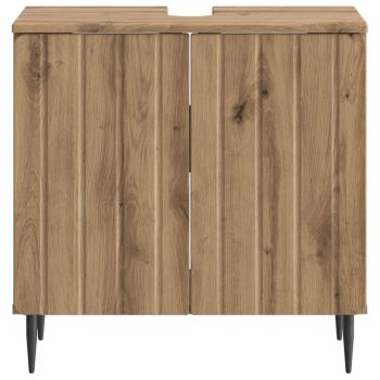 Waschbeckenschrank ZWOLLE Artisan-Eiche 59,5 x 31,5 x 59 cm