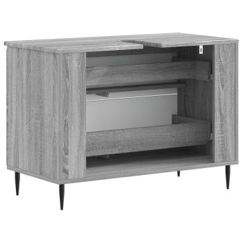 Waschbeckenschrank ZWOLLE Sonoma-Grau 82 x 41 x 58,5 cm