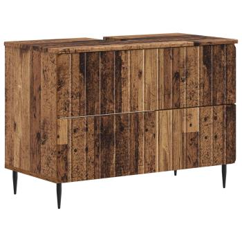 ARDEBO.de - Waschbeckenschrank ZWOLLE Altholz 82 x 41 x 58,5 cm